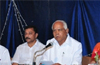 Congress leaders shielding accused in  Prashanth murder case, alleges Yeddyurappa
